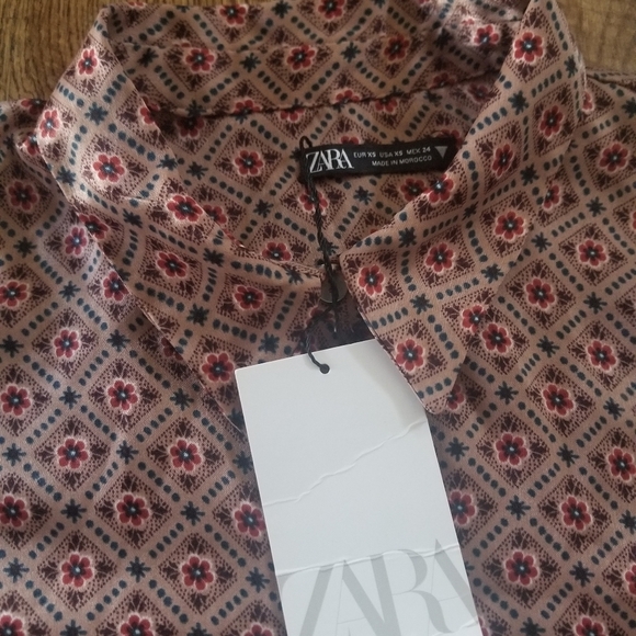 Zara Button Up Top - Picture 5 of 6